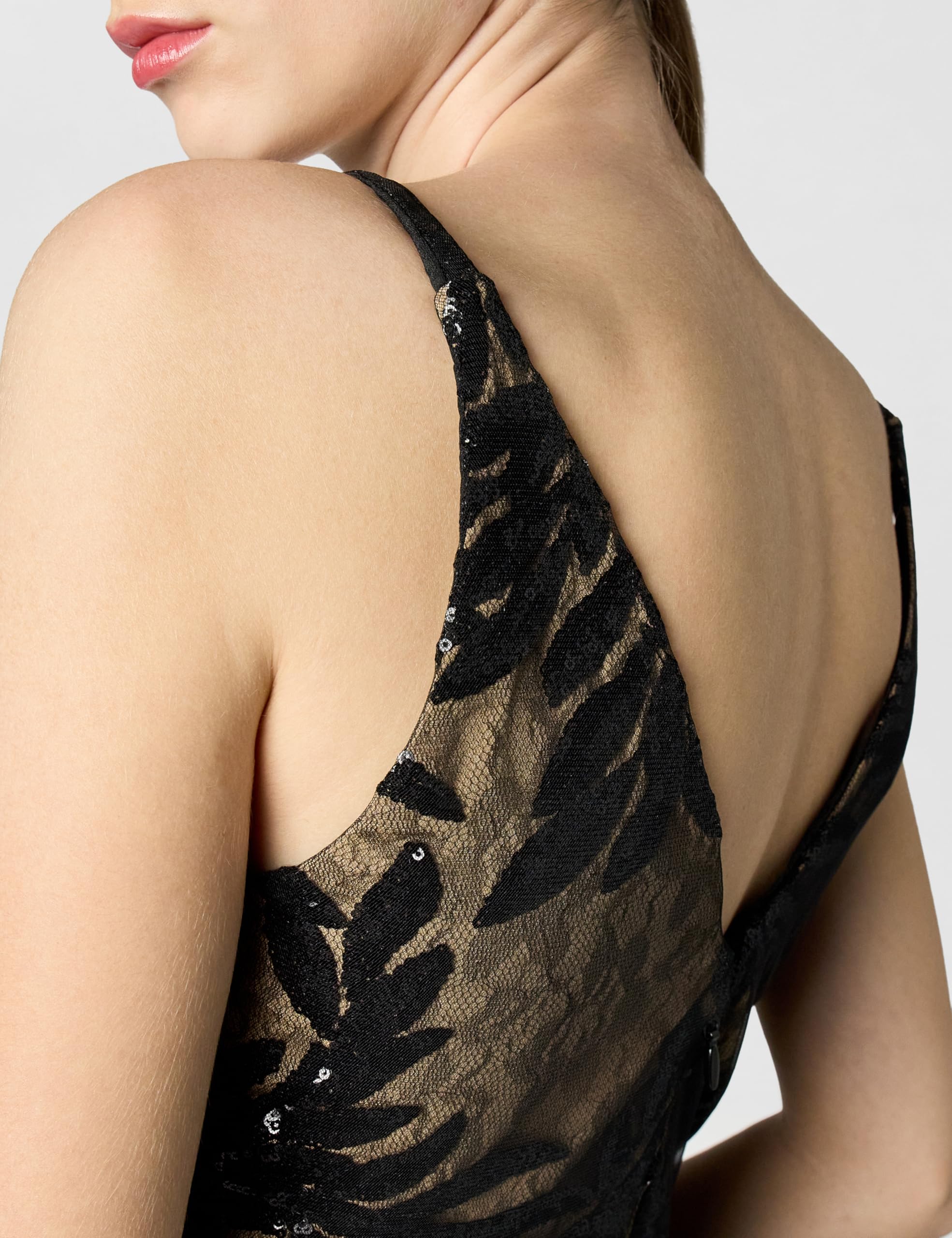 Courtney Sequin Overlay Dress - Image 5