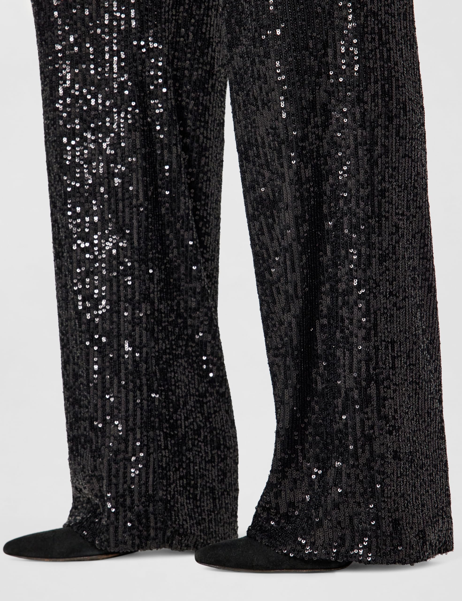 Dress The Population Women's Dina Sequin Classic Pant - Image 5