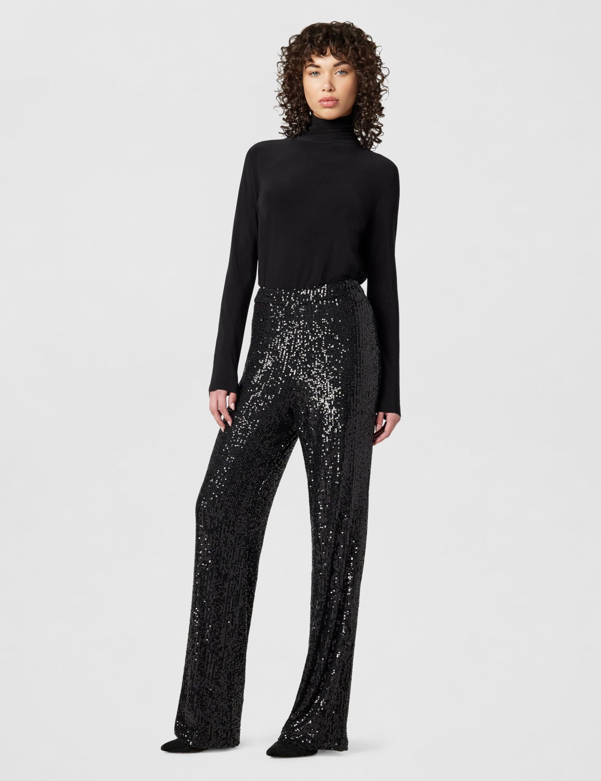Dress The Population Women's Dina Sequin Classic Pant - Image 6