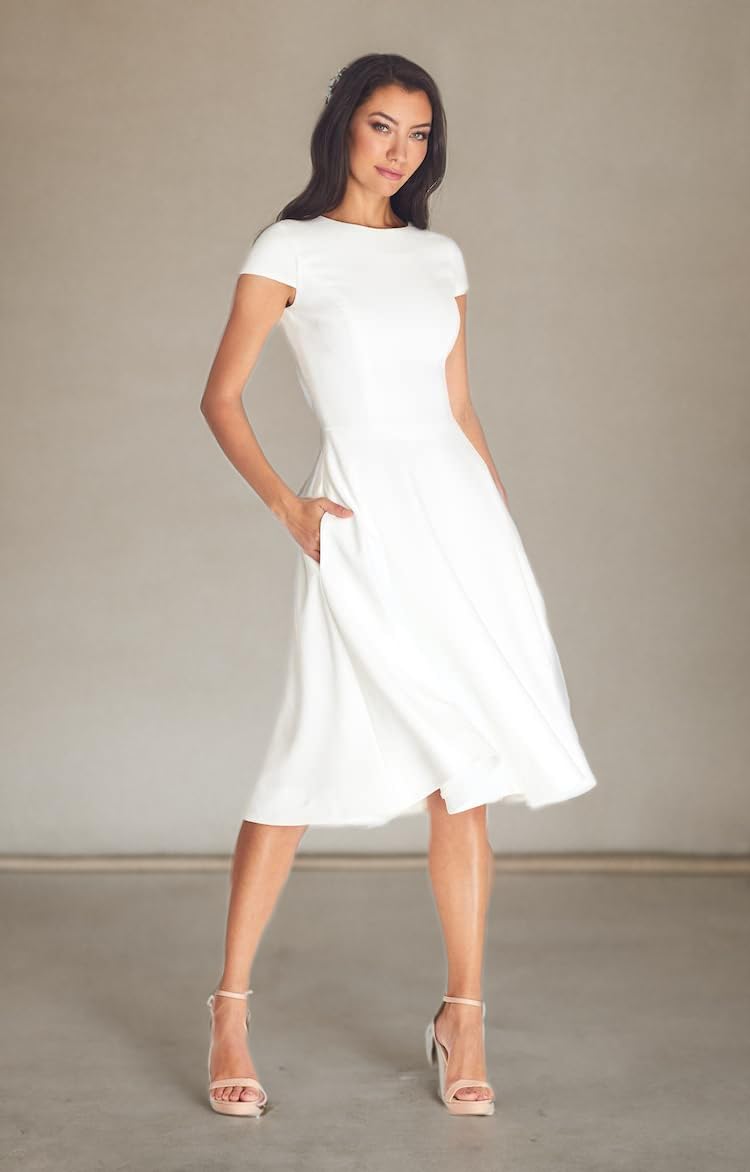 Dress The Population Women's Livia Midi High Dress - Image 4