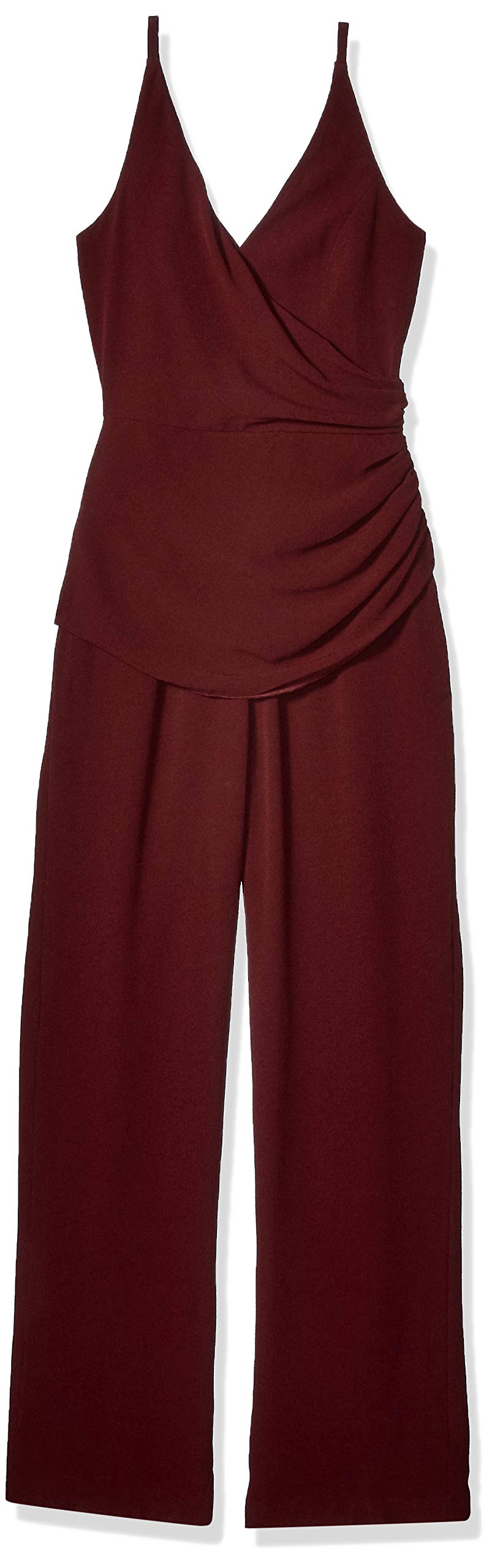 Dress the Population womens Sam Sleeveless Shirred Wide Leg Dressy JumpsuitJumpsuit - Image 4